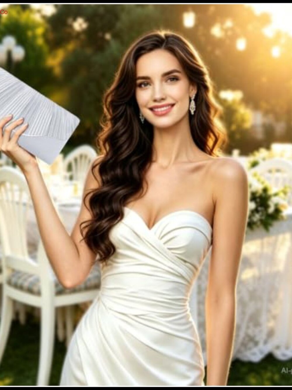 Satin Evening Clutch with Detachable Chain Strap Formal Purse for Wedding - Picture 5 of 6